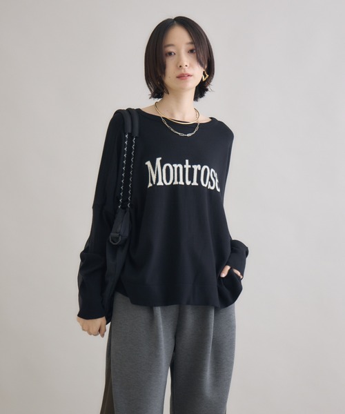 Paradise Picnic(パラダイスピクニック)の「cloche 前後2WAYニット(ニット/セーター・レディース・ブラック/チャコールグレー/キャメル・FREE)」の17枚目の写真