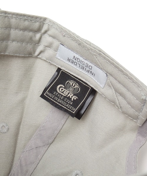 INFIELDER DESIGN（インフィールダーデザイン）の「(INFIELDER DESIGN)EMB CAP（キャップ・レディース・ネイビー/グレー/ブラック・ONE SIZE）」の15枚目の写真