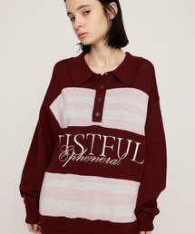SLY(XC)FRONT LOGO POLO TOPS tg S | gbvX H ~(|Vc)