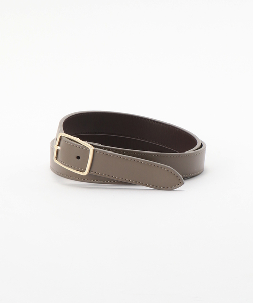 EDIFICE（エディフィス）の「MONFRINI スクエア バックル ベルト（ベルト・メンズ・ブラック/ベージュ・LARGE/MEDIUM/SMALL）」の2枚目の写真