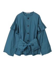 CURRENTAGE（カレンテージ）の「【CURRENTAGE/カレンテージ】Ruffle Ox Blouse（シャツ/ブラウス）」