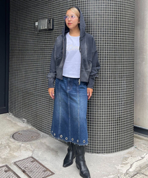 JOURNAL STANDARD relume スミクロ フーディ JOURNAL STANDARD｜ジャーナルスタンダードのパーカー（ブラック