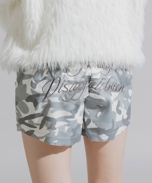 セール】Duck-print shorts / カモ柄 ショートパンツ（スウェット