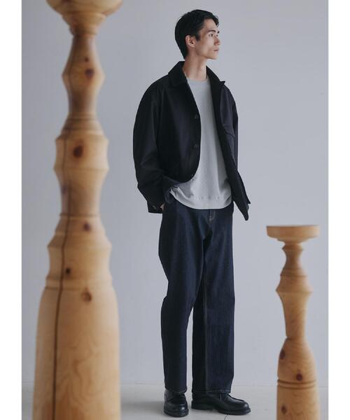 THE SHOP TK （ザ ショップ ティーケー ）の「デッキブルゾン 【手洗い可/リラックスシルエット】（ブルゾン・メンズ・グレー/ブラック・02/03/04）」の12枚目の写真