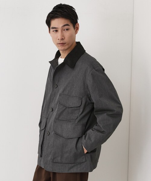 THE SHOP TK （ザ ショップ ティーケー ）の「デッキブルゾン 【手洗い可/リラックスシルエット】（ブルゾン・メンズ・グレー/ブラック・02/03/04）」の13枚目の写真