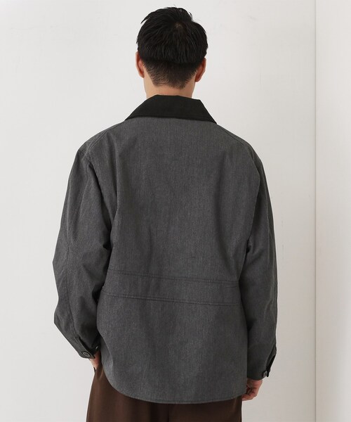 THE SHOP TK （ザ ショップ ティーケー ）の「デッキブルゾン 【手洗い可/リラックスシルエット】（ブルゾン・メンズ・グレー/ブラック・02/03/04）」の14枚目の写真