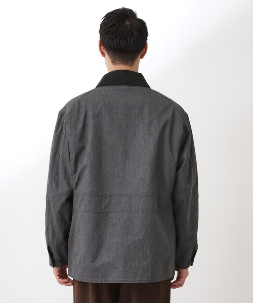 THE SHOP TK （ザ ショップ ティーケー ）の「デッキブルゾン 【手洗い可/リラックスシルエット】（ブルゾン・メンズ・グレー/ブラック・02/03/04）」の3枚目の写真