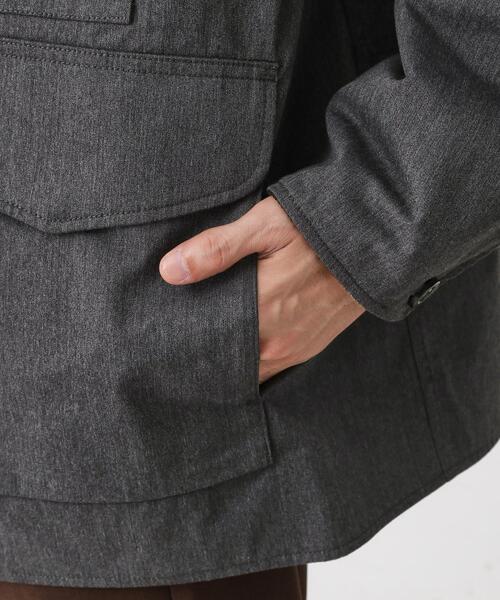 THE SHOP TK （ザ ショップ ティーケー ）の「デッキブルゾン 【手洗い可/リラックスシルエット】（ブルゾン・メンズ・グレー/ブラック・02/03/04）」の9枚目の写真