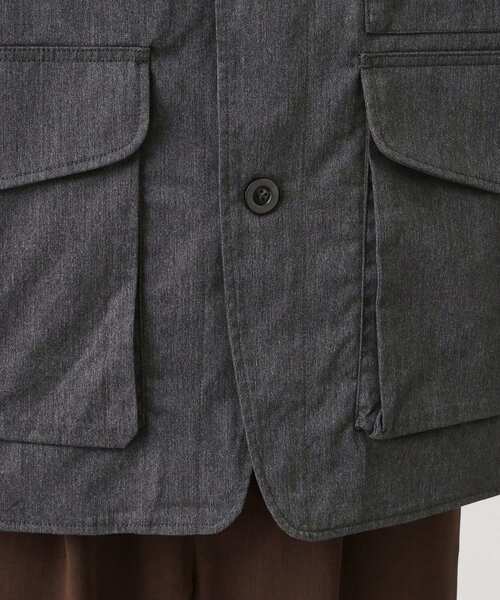 THE SHOP TK （ザ ショップ ティーケー ）の「デッキブルゾン 【手洗い可/リラックスシルエット】（ブルゾン・メンズ・グレー/ブラック・02/03/04）」の10枚目の写真