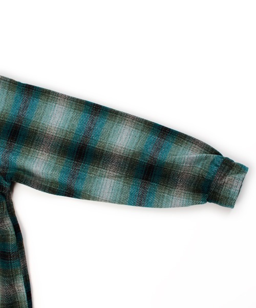 Universal Style Wear（ユニバーサルスタイルウェア）の「Universal Style Wear プレイドシャツ（シャツ/ブラウス・メンズ・グリーン系/サックスブルー系/ブラウン系その他/イエロー系・MEDIUM/LARGE/X-LARGE）」の19枚目の写真