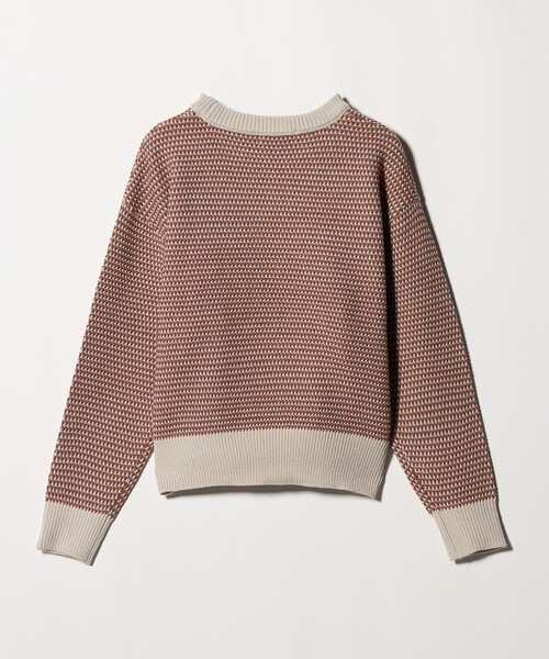 A DAY IN THE LIFE UNITED ARROWS（アデイインザライフユナイテッドアローズ）の「マルチカラー ジャガードニット ‐ウォッシャブル‐＜A DAY IN THE LIFE＞（ニット/セーター・レディース・ライトブルー/ネイビー/オレンジ・FREE）」の19枚目の写真