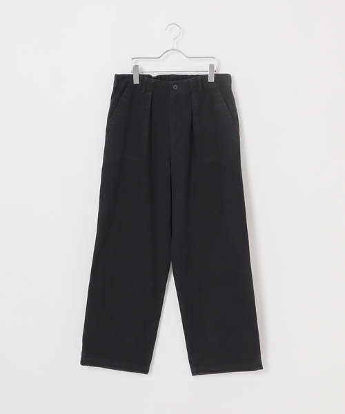 B.C STOCK（ベーセーストック）の「フェード加工 カツラギ ベイカーオーバーパンツ（その他パンツ・メンズ・アイボリー/ブラウン/カーキ/ブラック・FREE）」の21枚目の写真