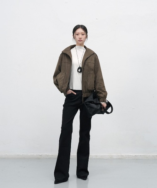 GENERAL IDEA（ジェネラルアイデア）の「【GENERAL IDEA】ブーツカットウォッシングデニムパンツ / BOOTCUT WASHING DENIM PANTS（デニムパンツ・レディース・ライトブルー/ブラック/ダークネイビー・L/M/S）」の21枚目の写真