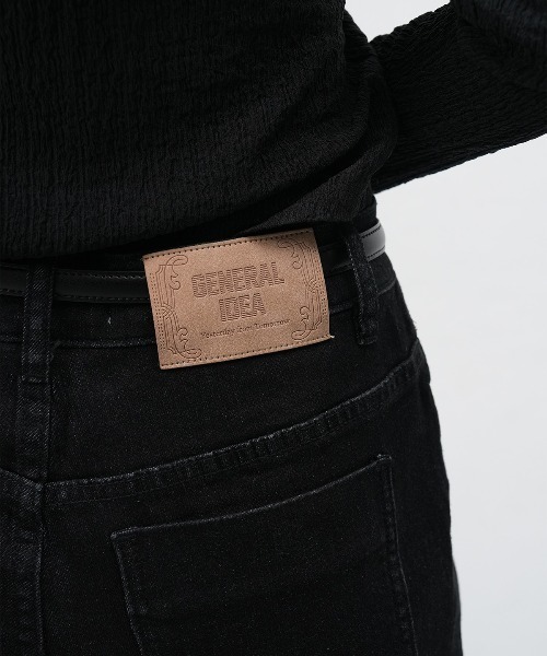 GENERAL IDEA（ジェネラルアイデア）の「【GENERAL IDEA】ブーツカットウォッシングデニムパンツ / BOOTCUT WASHING DENIM PANTS（デニムパンツ・レディース・ライトブルー/ブラック/ダークネイビー・L/M/S）」の20枚目の写真