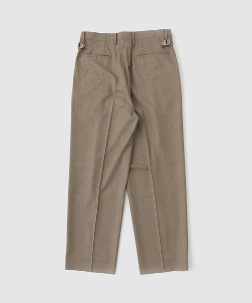 Kaptain Sunshine(キャプテン サンシャイン)の「KAPTAIN SUNSHINE /キャプテンサンシャイン Shoecut Slacks(スラックス・メンズ・キャメル・4/3)」の2枚目の写真