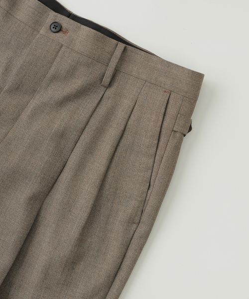 Kaptain Sunshine(キャプテン サンシャイン)の「KAPTAIN SUNSHINE /キャプテンサンシャイン Shoecut Slacks(スラックス・メンズ・キャメル・4/3)」の3枚目の写真