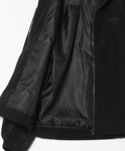 CAMP7（キャンプセブン）の「【CAMP7】ワッシャーナイロンスタンドネックブルゾン（ゆったり/シルエット/カジュアル/個性）（ブルゾン・メンズ・ブラック/グレー・L/XL/M）」の19枚目の写真