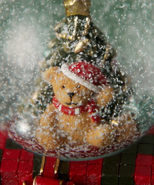 セール】クリスマスベアースノードーム くま（インテリア雑貨