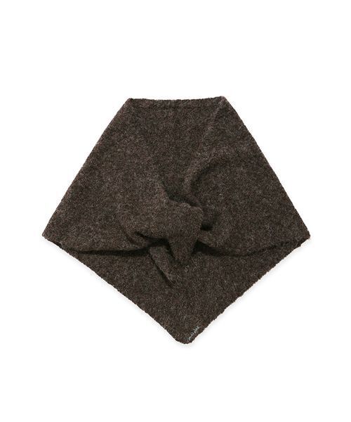 Mila Owen（ミラオーウェン）の「トライアングルストール（ストール/ショール・レディース・ミント/モカ/レッド・F）」の8枚目の写真