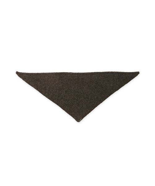 Mila Owen（ミラオーウェン）の「トライアングルストール（ストール/ショール・レディース・ミント/モカ/レッド・F）」の5枚目の写真