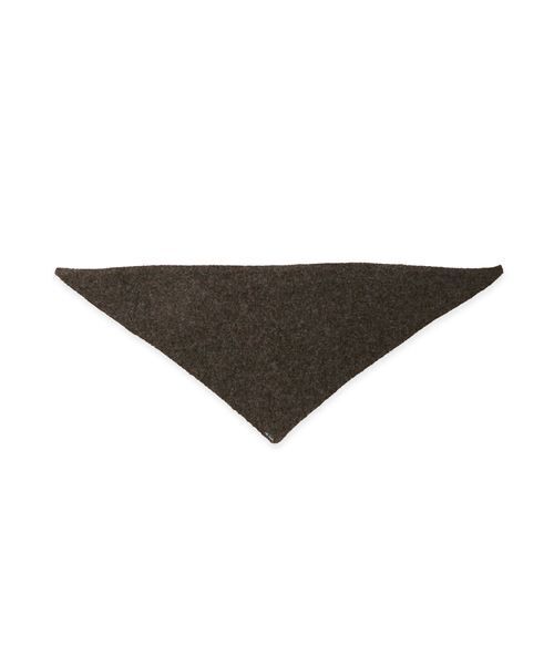 Mila Owen（ミラオーウェン）の「トライアングルストール（ストール/ショール・レディース・ミント/モカ/レッド・F）」の4枚目の写真