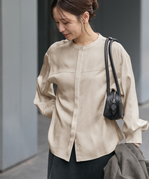 JOURNAL STANDARD（ジャーナルスタンダード）の「クルーネックツイルブラウス（シャツ/ブラウス）」