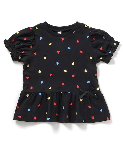 apres les cours(アプレレクール)の「【26年夏】ペプラムパフトップス/7days Style(Tシャツ/カットソー・キッズ・その他2/チェック/ピンク/ブラック/アイボリー/ブルー・90/80/100/110/120/130/140)」の15枚目の写真