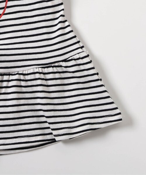 apres les cours(アプレレクール)の「【26年夏】ペプラムパフトップス/7days Style(Tシャツ/カットソー・キッズ・その他2/チェック/ピンク/ブラック/アイボリー/ブルー・90/80/100/110/120/130/140)」の16枚目の写真