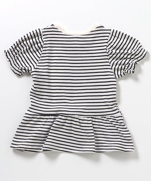 apres les cours(アプレレクール)の「【26年夏】ペプラムパフトップス/7days Style(Tシャツ/カットソー・キッズ・その他2/チェック/ピンク/ブラック/アイボリー/ブルー・90/80/100/110/120/130/140)」の21枚目の写真
