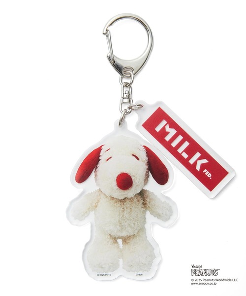 MILKFED.(ミルクフェド)の「MILKFED. × PEANUTS KEYCHAIN(キーホルダー・レディース・クリア・ONE SIZE)」の3枚目の写真