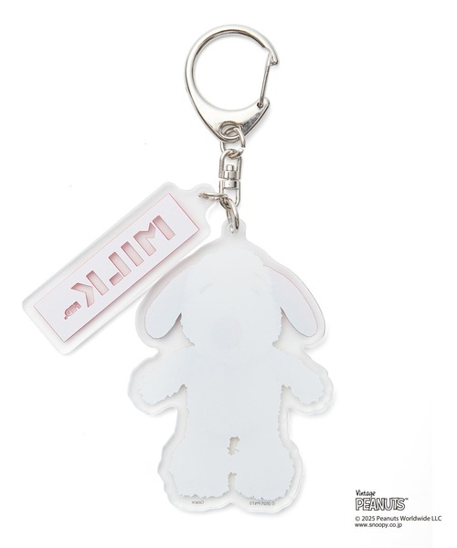 MILKFED.(ミルクフェド)の「MILKFED. × PEANUTS KEYCHAIN(キーホルダー・レディース・クリア・ONE SIZE)」の4枚目の写真