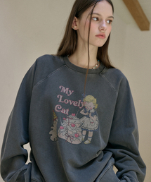 CPGN STUDIO | マイラブ レグラン ピグメント スウェット スモークブラック(スウェット)