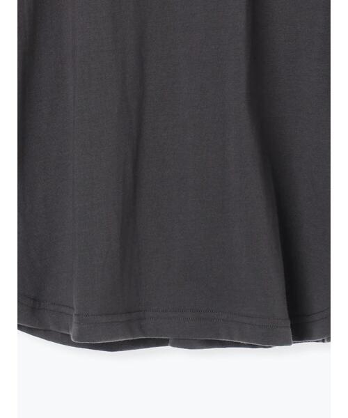 Samansa Mos2 blue(サマンサモスモスブルー)の「ワンポイント刺繍プルオーバー(Tシャツ/カットソー・レディース・オフホワイト/ライトベージュ/チャコールグレー・F)」の7枚目の写真