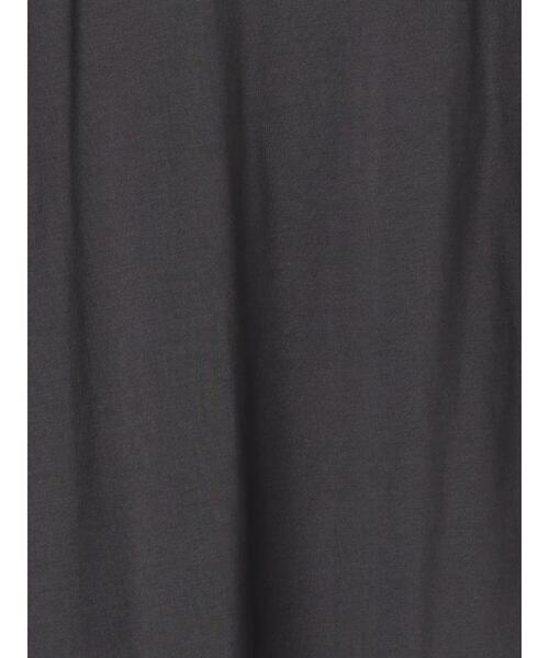 Samansa Mos2 blue(サマンサモスモスブルー)の「ワンポイント刺繍プルオーバー(Tシャツ/カットソー・レディース・オフホワイト/ライトベージュ/チャコールグレー・F)」の9枚目の写真