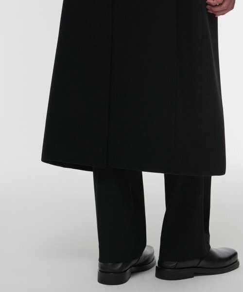 MUSINSA STANDARD（ムシンサスタンダード）の「ウールブレンドマキシバルマカンローブコート[ブラック]（チェスターコート・メンズ・その他・MEDIUM/LARGE/X-LARGE/XX-LARGE）」の10枚目の写真