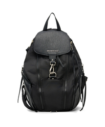 IUGAMAKARAS（イウガマカラス）の「Carabiner Nylon Backpack (Black)（バックパック/リュック）」