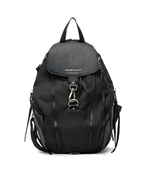 IUGAMAKARAS(イウガマカラス)の「Carabiner Nylon Backpack (Black)(バックパック/リュック・レディース・その他・FREE)」の1枚目の写真