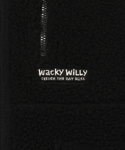 Wacky WiLLy(ワッキーウィリー)の「リバーシブルフリースベストブラック(ベスト・レディース・その他・SMALL/MEDIUM/LARGE/X-LARGE)」の6枚目の写真