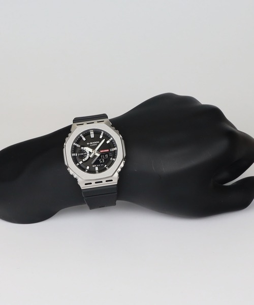大*吉様 G-SHOCKメタルベゼル インダストリアルデザイン GM-2100M Gショック】メタルベゼル / インダストリアルデザイン / GM-2100M-1AJF