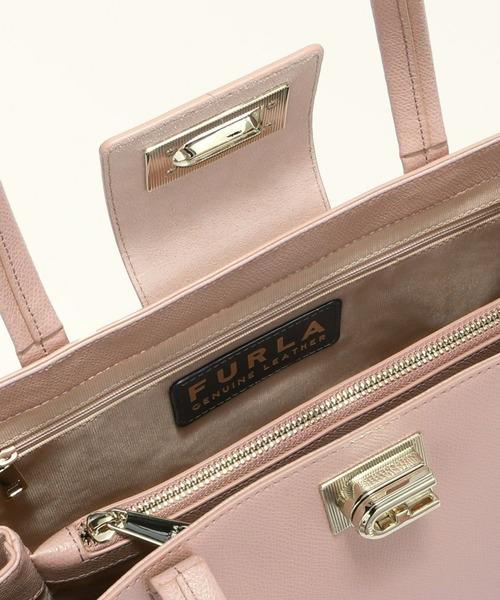 FURLA（フルラ）の「フルラ 1927 トートバッグ L（トートバッグ・レディース・ベビーピンク・ONE SIZE）」の3枚目の写真