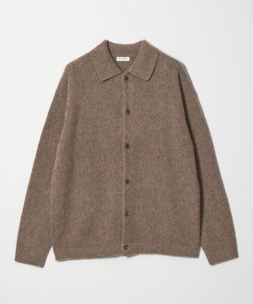 BEAUTY&YOUTH UNITED ARROWS（ビューティーアンドユースユナイテッドアローズ）の「ブラッシュド ヤク ニット ジャケット（カーディガン/ボレロ・メンズ・ダークグレー/ベージュ・L/M/S/XL）」の10枚目の写真