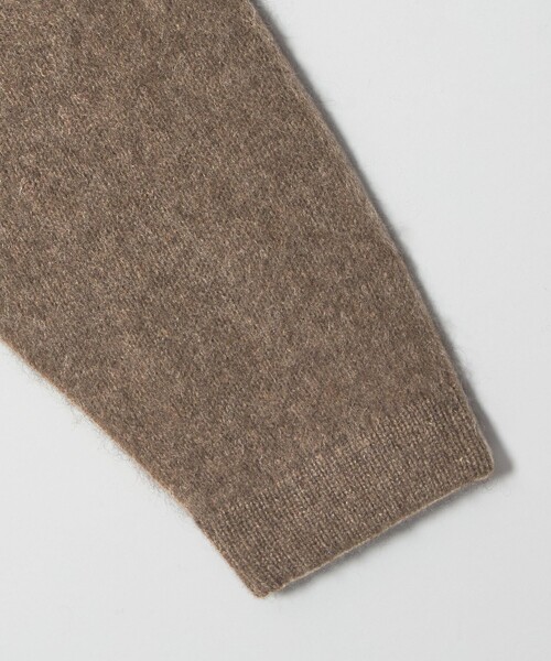 BEAUTY&YOUTH UNITED ARROWS（ビューティーアンドユースユナイテッドアローズ）の「ブラッシュド ヤク ニット ジャケット（カーディガン/ボレロ・メンズ・ダークグレー/ベージュ・L/M/S/XL）」の13枚目の写真