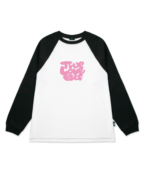 ESCAPEFROM(エスケープフロム)の「トゥルーラブプリントロングスリーブブラック(Tシャツ/カットソー・レディース・その他・MEDIUM/LARGE/SMALL)」の1枚目の写真