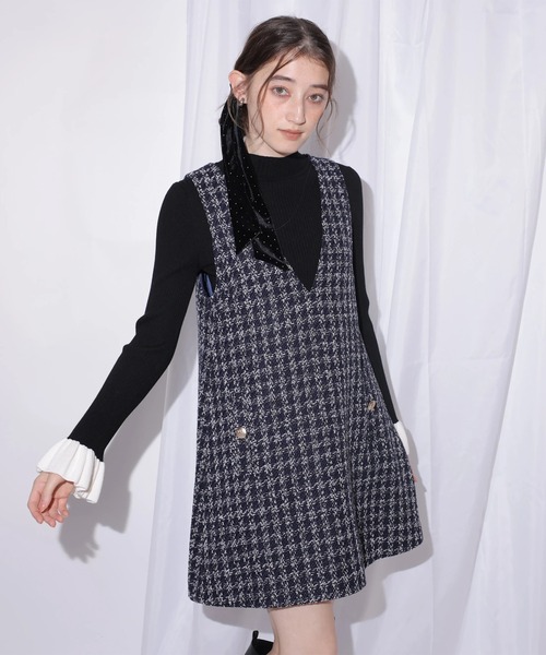 ツィードミニジャンスカ（ワンピース）｜Rirandture（リランドチュール