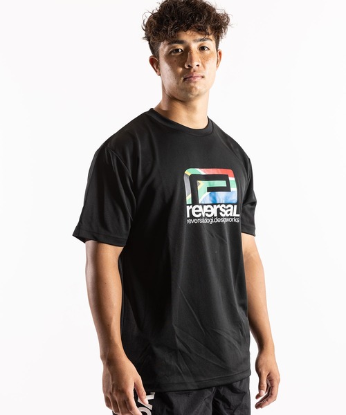 reversal.dogi.design.works(リバーサル・ドーギ・デザイン・ワークス)の「<reversal/リバーサル>Warfield BIG MARK SOUTH AFRICA DRY TEE(Tシャツ/カットソー・メンズ・ブラック/ホワイト・MEDIUM/LARGE/X-LARGE/XX-LARGE)」の11枚目の写真