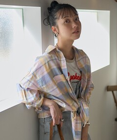 kotohayokozawa/コトハヨコザワ】プリントシャツ（シャツ/ブラウス