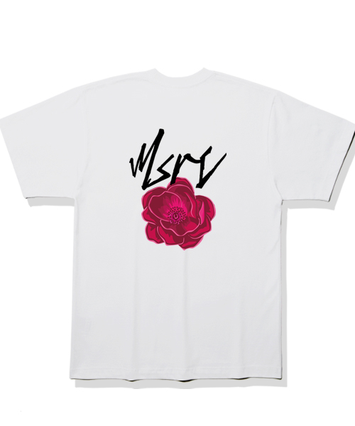 MONSTER REPUBLIC(モンスターリパブリック)の「MSRC フラワーベリーピンクTシャツ ホワイト(Tシャツ/カットソー・レディース・その他・X-LARGE/LARGE/MEDIUM/SMALL)」の1枚目の写真