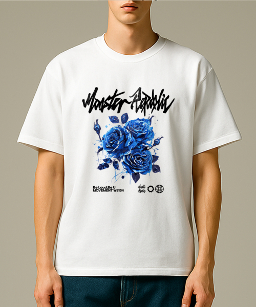 MONSTER REPUBLIC(モンスターリパブリック)の「プロゼンローズブルーTシャツホワイト_W8154(Tシャツ/カットソー・レディース・その他・MEDIUM/LARGE/X-LARGE/SMALL)」の4枚目の写真