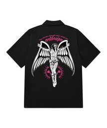 KYSB0009 ゴッド半袖シャツ ブラック