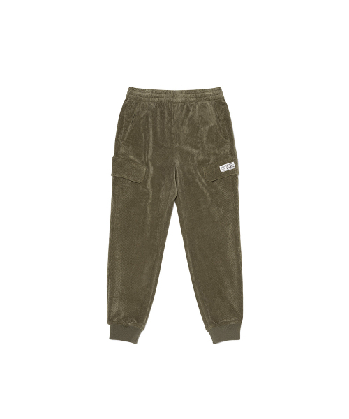 KODAK(コダック)の「コーデュロイレギュラーフィットカーゴジョガーパンツKHAKI(スウェットパンツ・メンズ・その他・LARGE/MEDIUM/X-LARGE/XX-LARGE/X-SMALL/SMALL)」の2枚目の写真